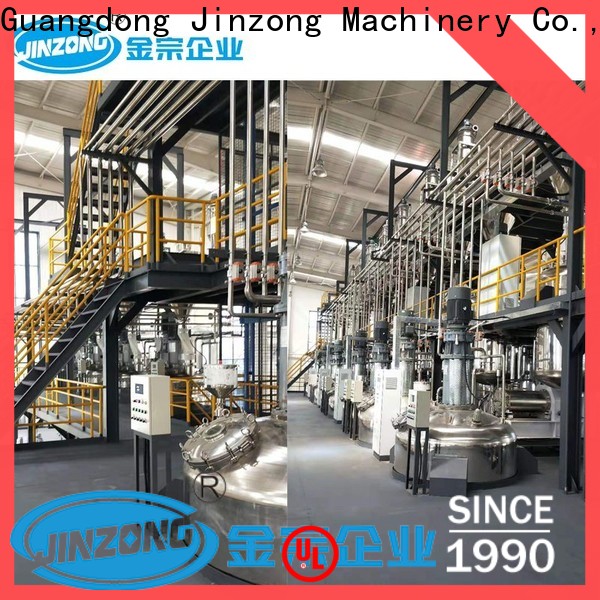 Jinzong Machinery chocolate coating machine company for reflux