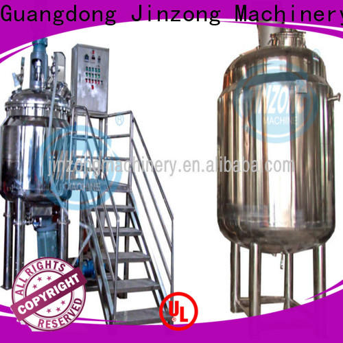 Jinzong Machinery stainless steel mixing tank manufacturers for chemical industry