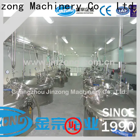 Jinzong Machinery high-quality bleach storage tanks factory for reaction