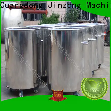 Jinzong Machinery wholesale conical storage tanks manufacturers for chemical industry