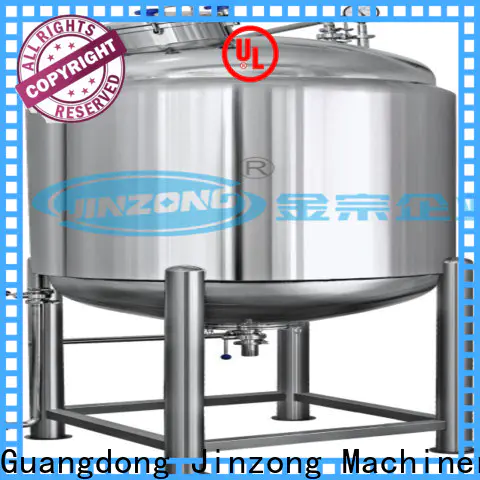 Jinzong Machinery high-quality stainless steel storage tank company