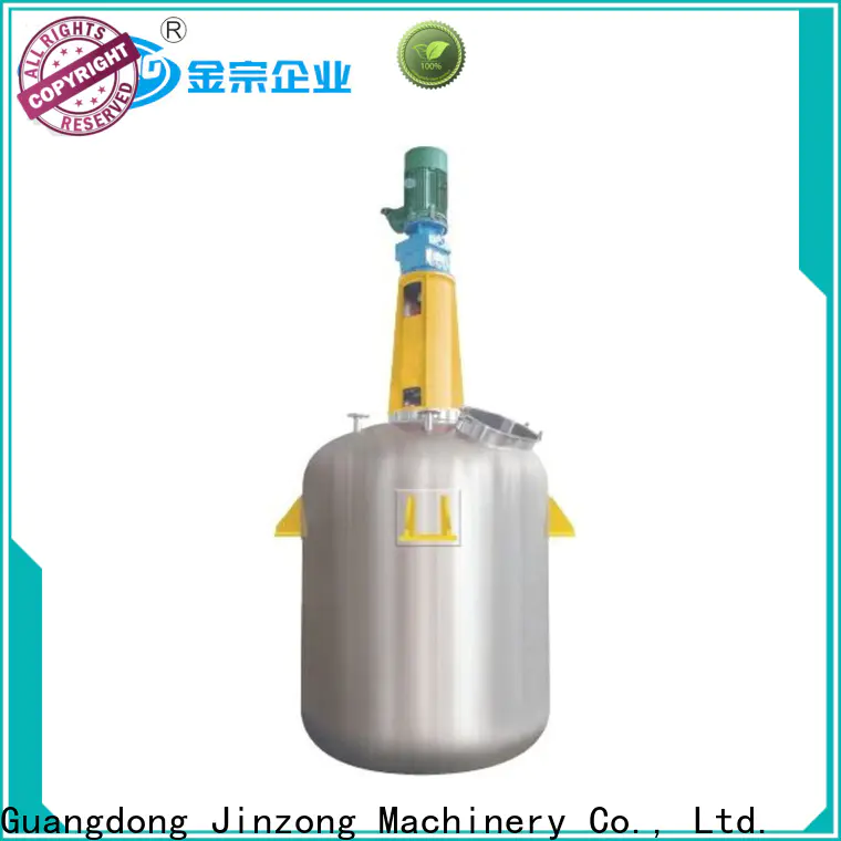 Jinzong Machinery chemical mixing tanks plastic supply for distillation