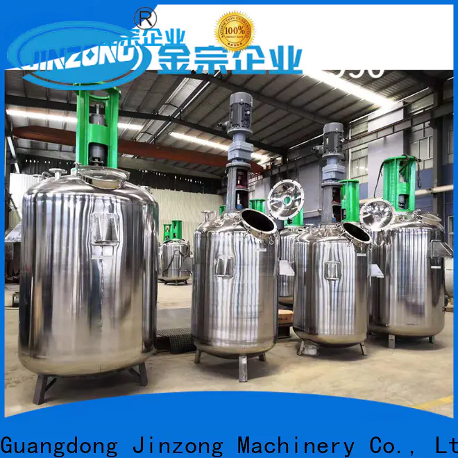 Jinzong Machinery supply for distillation