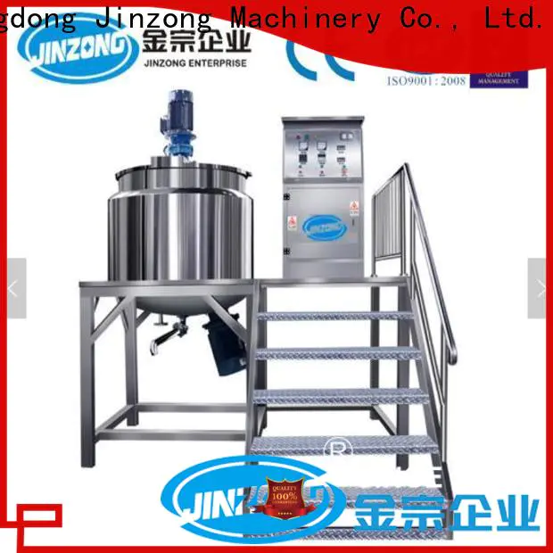 Jinzong Machinery New Mayonnaise Mixing tank factory for reaction
