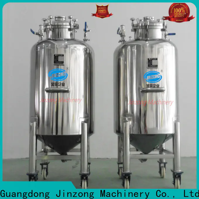 Jinzong Machinery custom sodium hypochlorite storage tanks factory for The construction industry