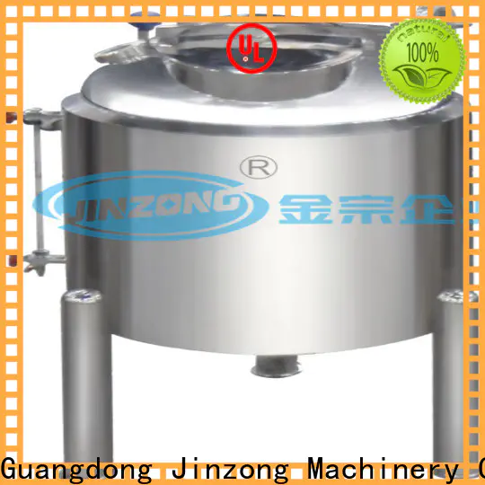 Jinzong Machinery double wall storage tank suppliers for reaction