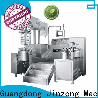Jinzong Machinery vacuum homogenizer company for reflux