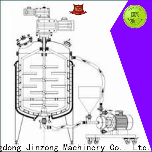 Jinzong Machinery high-quality pharmaceutical tank for business for reaction