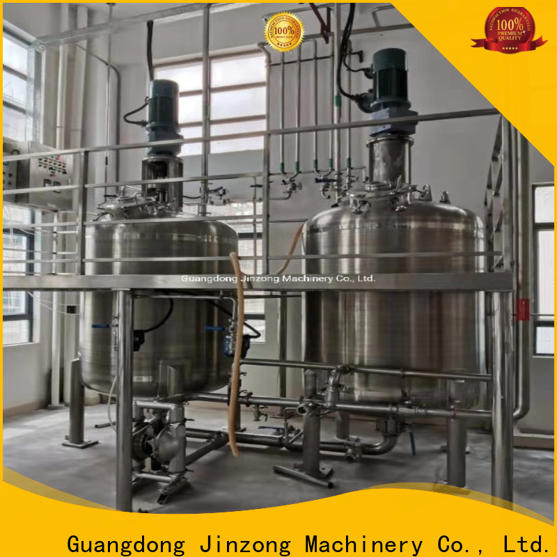 Jinzong Machinery oral liquid manufacturing vessel factory for distillation