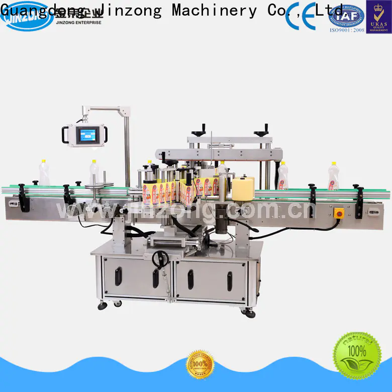 Jinzong Machinery pressure sensitive labeling machines supply for stationery industry