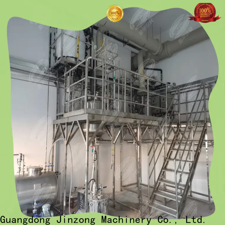 Jinzong Machinery jr pharmaceutical product factory for reflux