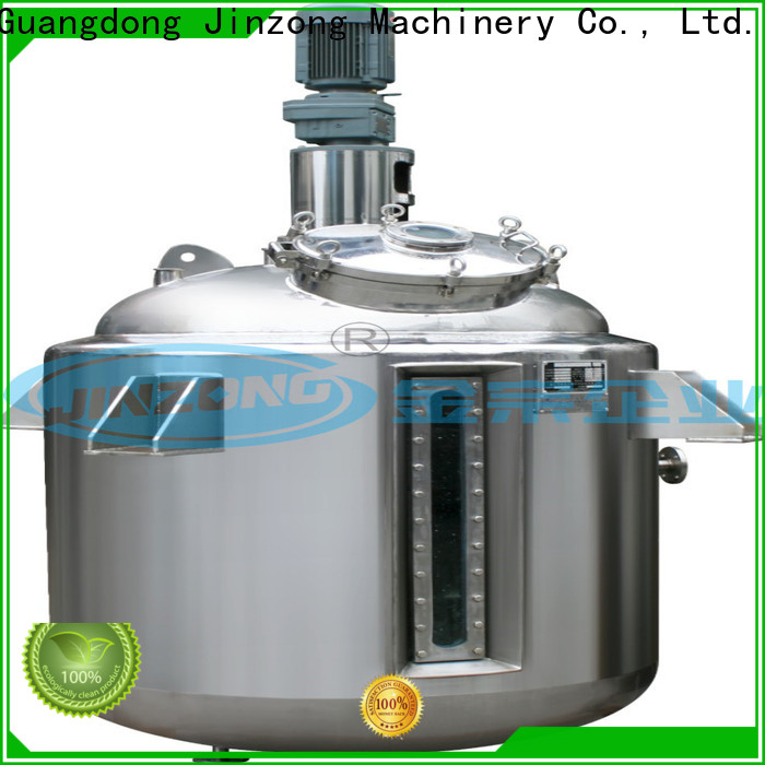 Jinzong Machinery oral liquid mixing vessel factory for distillation