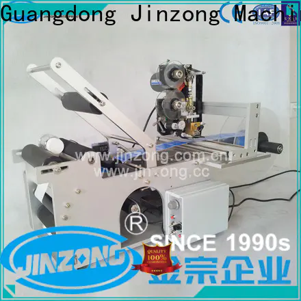 Jinzong Machinery sleeve labeling machine supply for stationery industry