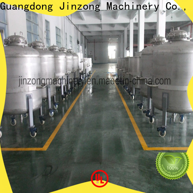 Jinzong Machinery conical storage tank supply for distillation