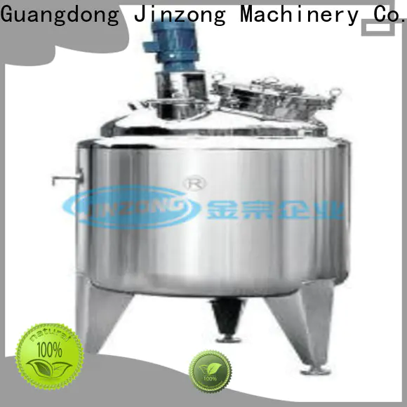 Jinzong Machinery stainless steel mixing tank company for chemical industry