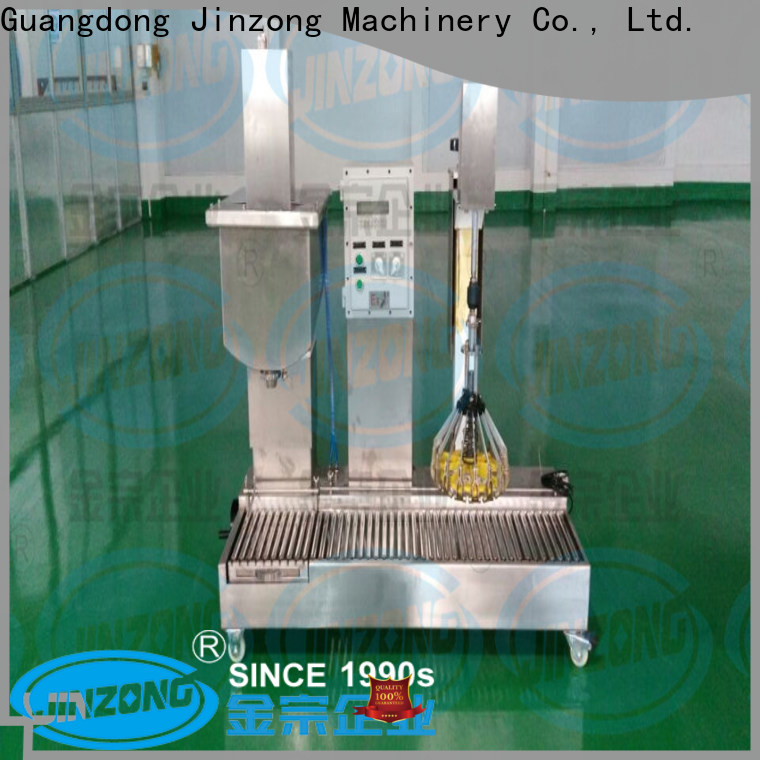Jinzong Machinery weighing filling machine for business for reflux