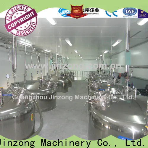 Jinzong Machinery stainless steel reactor vessel supply for distillation