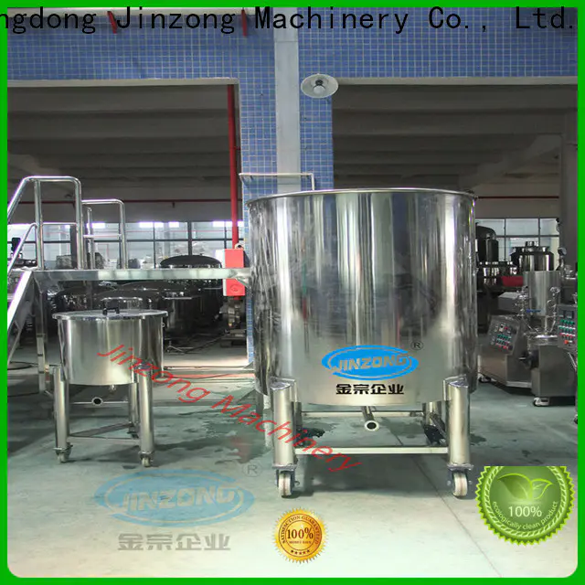 Jinzong Machinery stainless steel reactor vessel supply for distillation