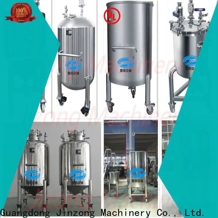 Jinzong Machinery stainless steel reactor vessel manufacturers for The construction industry