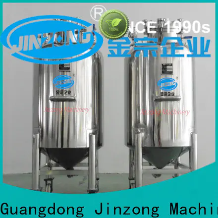 Jinzong Machinery steel storage tanks for sale factory for distillation