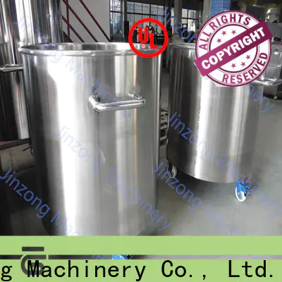 Jinzong Machinery top stainless steel storage tanks for sale factory