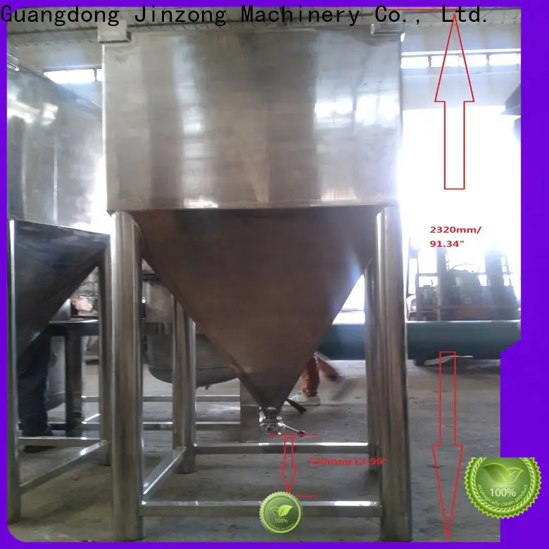 Jinzong Machinery used storage tank for sale company for distillation