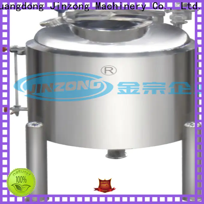 Jinzong Machinery best stainless steel storage tank for business for The construction industry