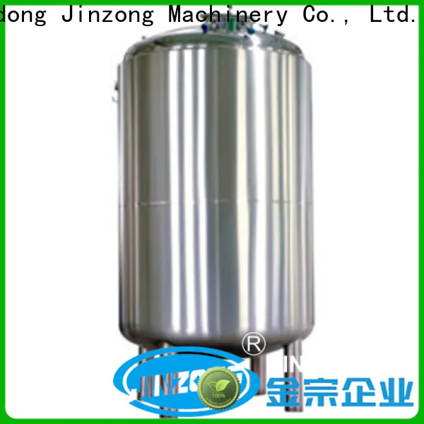 Jinzong stainless storage tank suppliers for reflux