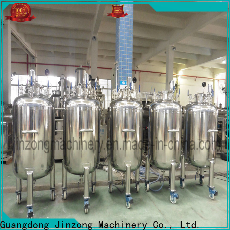 Jinzong Machinery top stainless steel reactor vessel manufacturers for The construction industry
