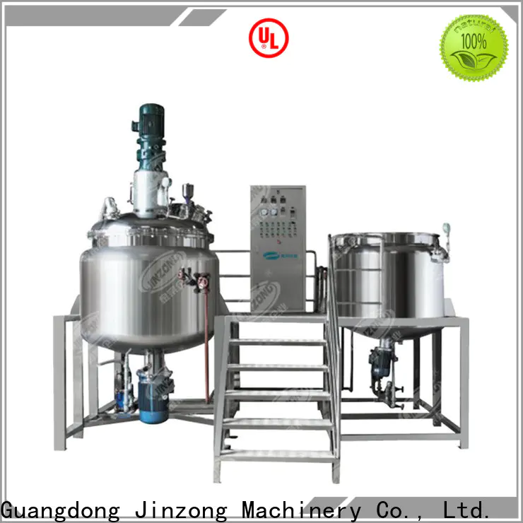 Jinzong Machinery stainless steel storage tanks company for reaction