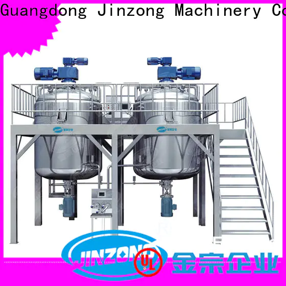 Jinzong Machinery mixing chocolate tempering equipment manufacturers for food industry