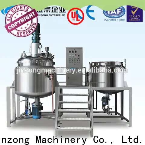 Jinzong Machinery latest reaction tank factory for chemical industry