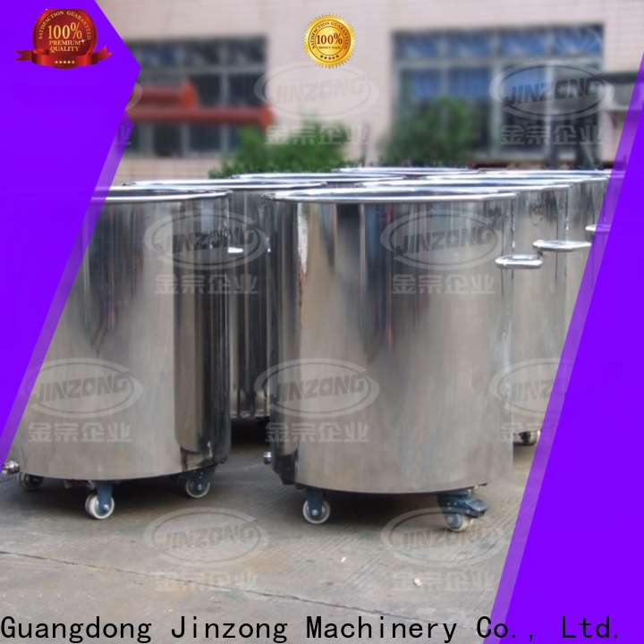 Jinzong Machinery Jinzong steel storage tanks for sale factory for distillation