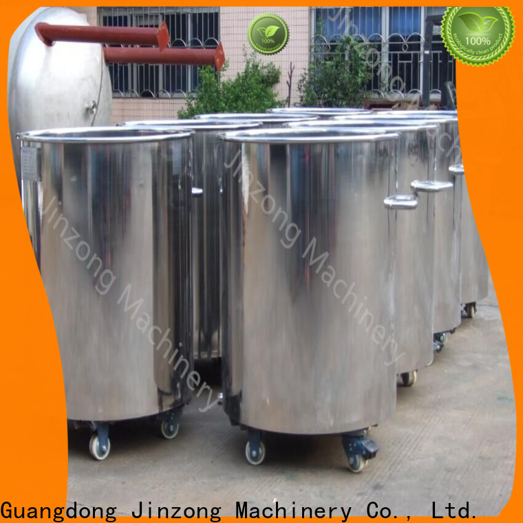 Jinzong Machinery stainless steel reactor vessel for business for The construction industry