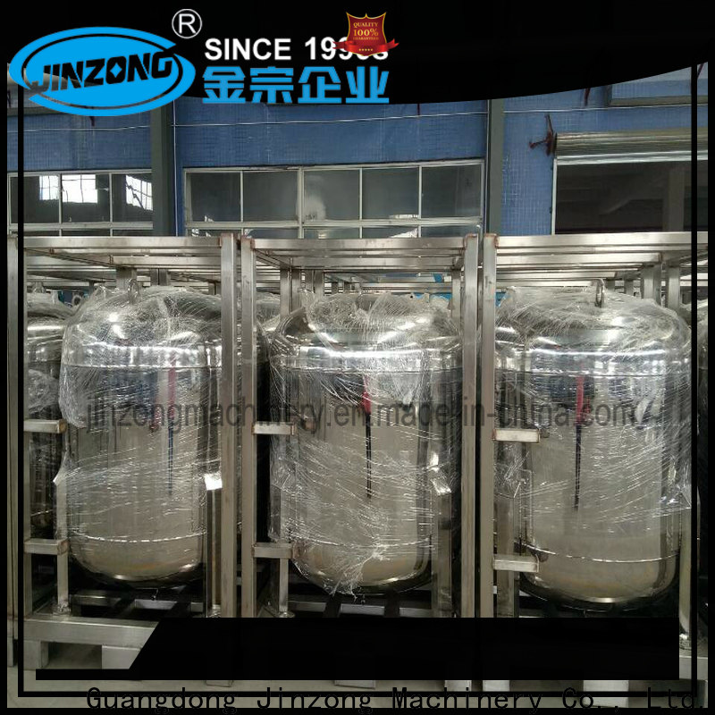 Jinzong Machinery wholesale conical storage tanks supply for reflux