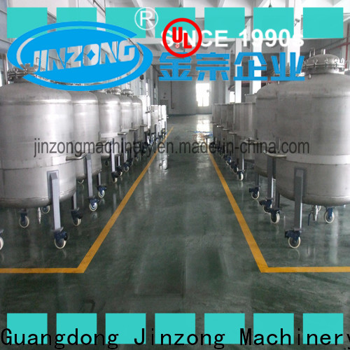 Jinzong Machinery wholesale stainless steel storage tank manufacturers for stationery industry