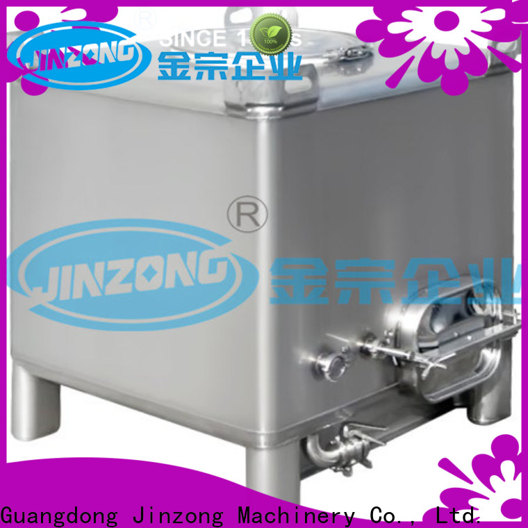 Jinzong Machinery chemical storage tanks for sale suppliers for chemical industry