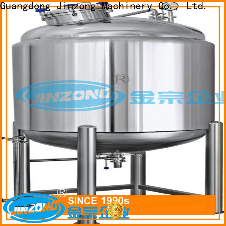 Jinzong Machinery best stainless steel storage tank company for reflux