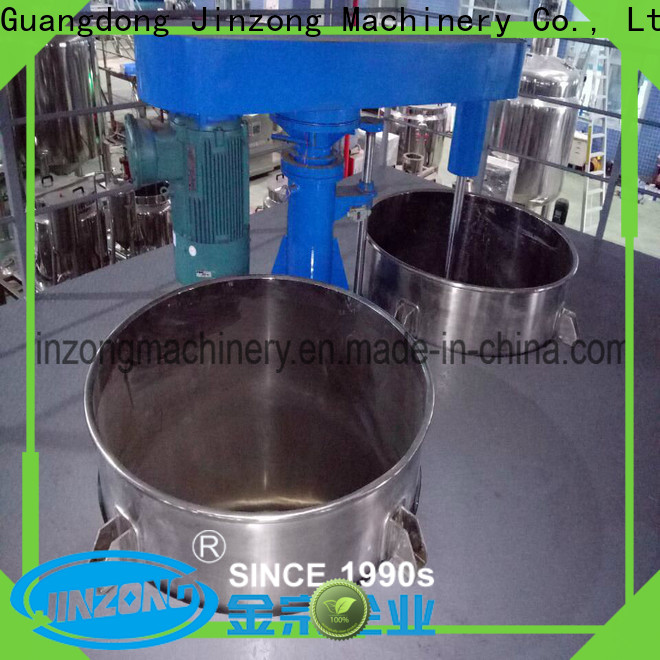 Jinzong Machinery best equipment dissolver factory for reaction