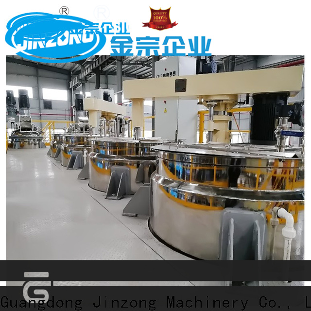 Jinzong Machinery equipment dissolver manufacturers for distillation