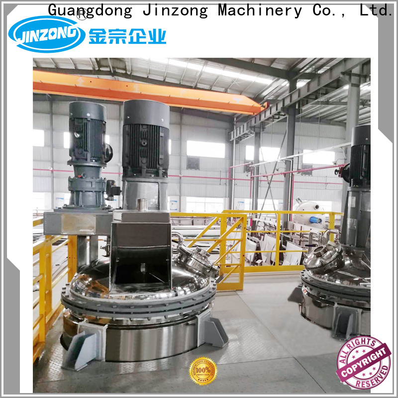 Jinzong equipment dissolver suppliers for reaction