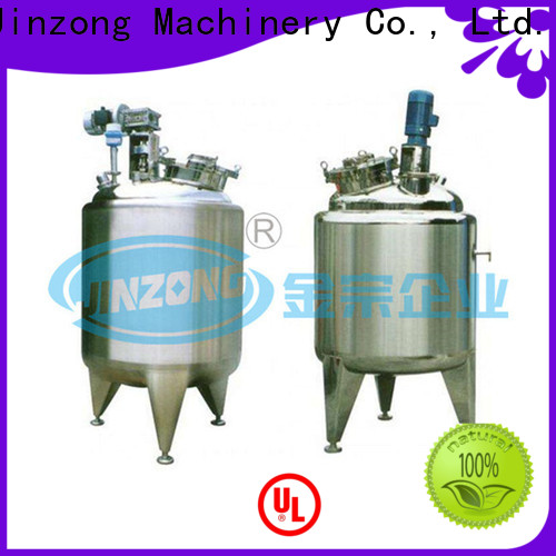 Jinzong Machinery New vacuum homogenizer mixer suppliers