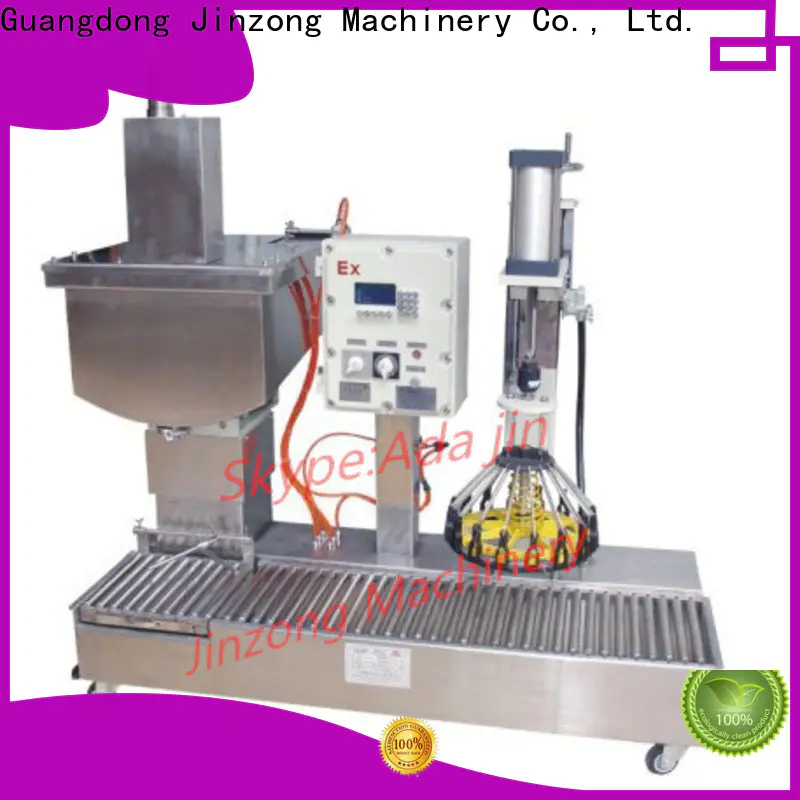 Jinzong Machinery top weighing filling machine manufacturers for reflux