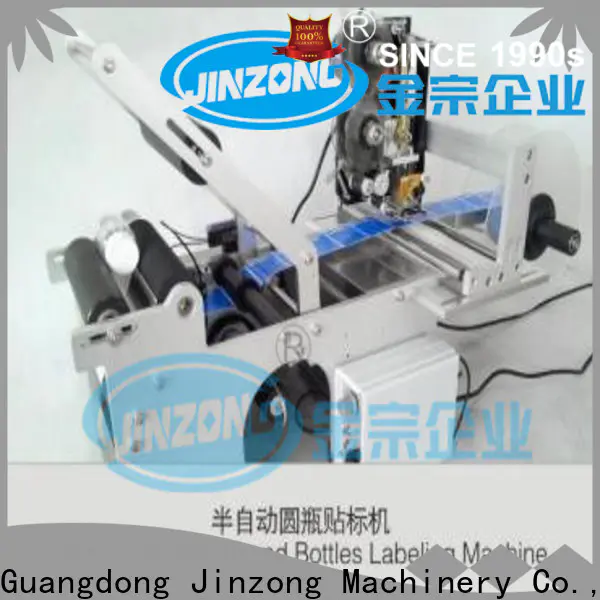 Jinzong Machinery custom labelling machine for sale supply for distillation