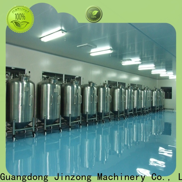 Jinzong Machinery stainless steel storage tank supply for distillation