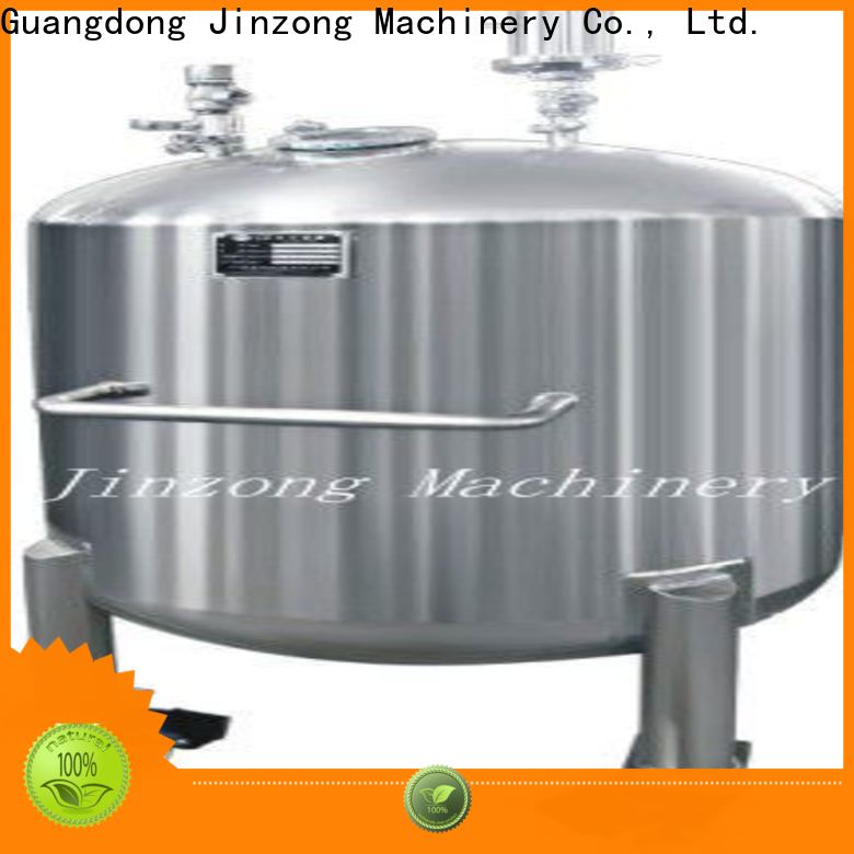 Jinzong Machinery high-quality sodium hypochlorite storage tank suppliers for reaction