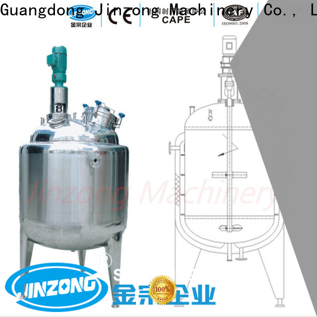 Jinzong Machinery bleach storage tanks supply for chemical industry