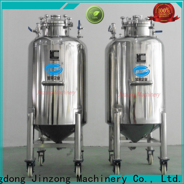 Jinzong Machinery conical storage tanks for business for reflux