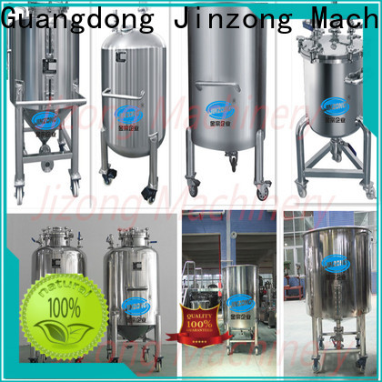 Jinzong Machinery top stainless steel storage tanks for sale company for stationery industry