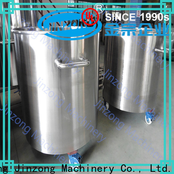 Jinzong Machinery double wall chemical storage tanks factory for stationery industry